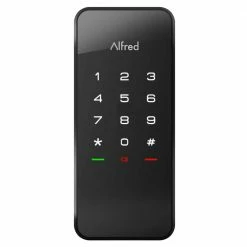 Flash Sale 😍 Alfred DB1 Black Smart 1-Sided Keyless Electronic Deadbolt Lock 🔥