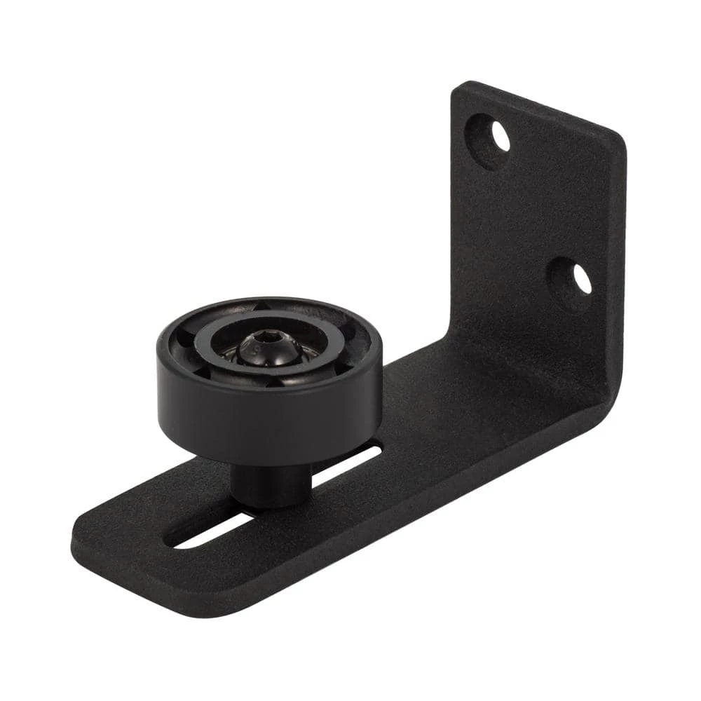 Wholesale ๐ Sure-Loc Hardware Flat Black Wall Mounted Barn Track Roller Guide โ๏ธ