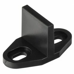 Hot Sale 😀 Sure-Loc Hardware Flat Black Barn Track Floor Guide, T-Style 💯