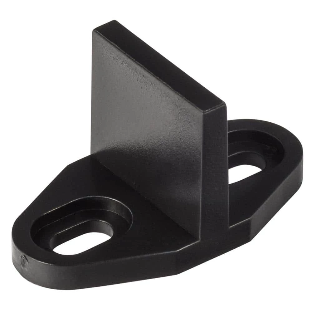 Hot Sale ๐ Sure-Loc Hardware Flat Black Barn Track Floor Guide, T-Style ๐ฏ