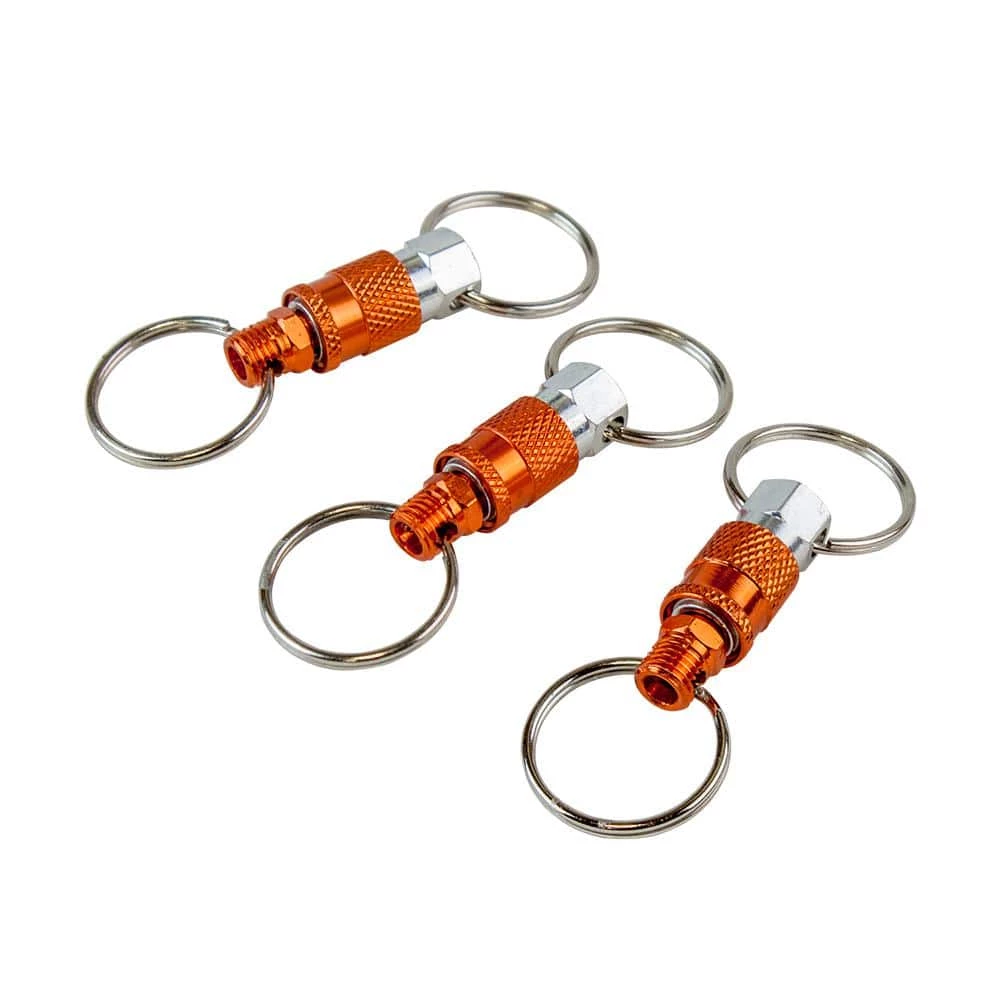 Best Sale ๐ Freeman Pull Apart Coupler Keychain with 2-Split Rings (3-Pack) ๐