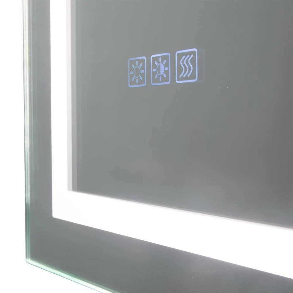 Buy ✨ Boyel Living 36 in. W x 30 in. H Frameless Rectangular LED Light Bathroom Vanity Mirror 💯 - Image 8