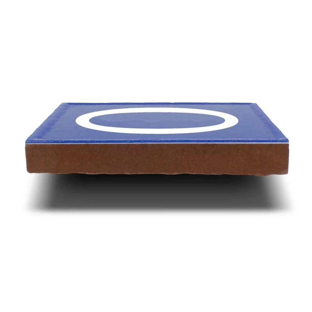 Deals 😍 KANTU 2 in. x 2.25 in. Royal Blue Ceramic Wall Tile Address Number 0 🛒 - Image 3