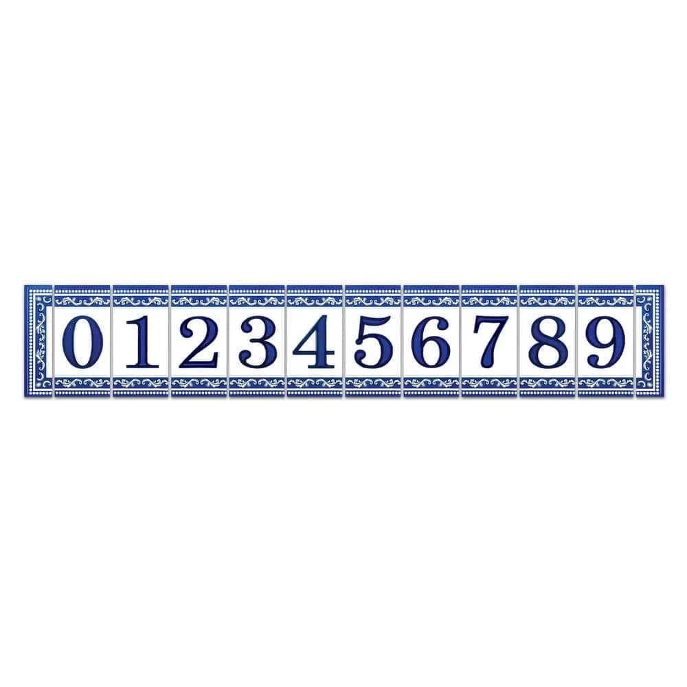 Cheapest 👏 KANTU 2 in. x 4 in. Castilla Ceramic Tile Address Number 2 😍 - Image 6