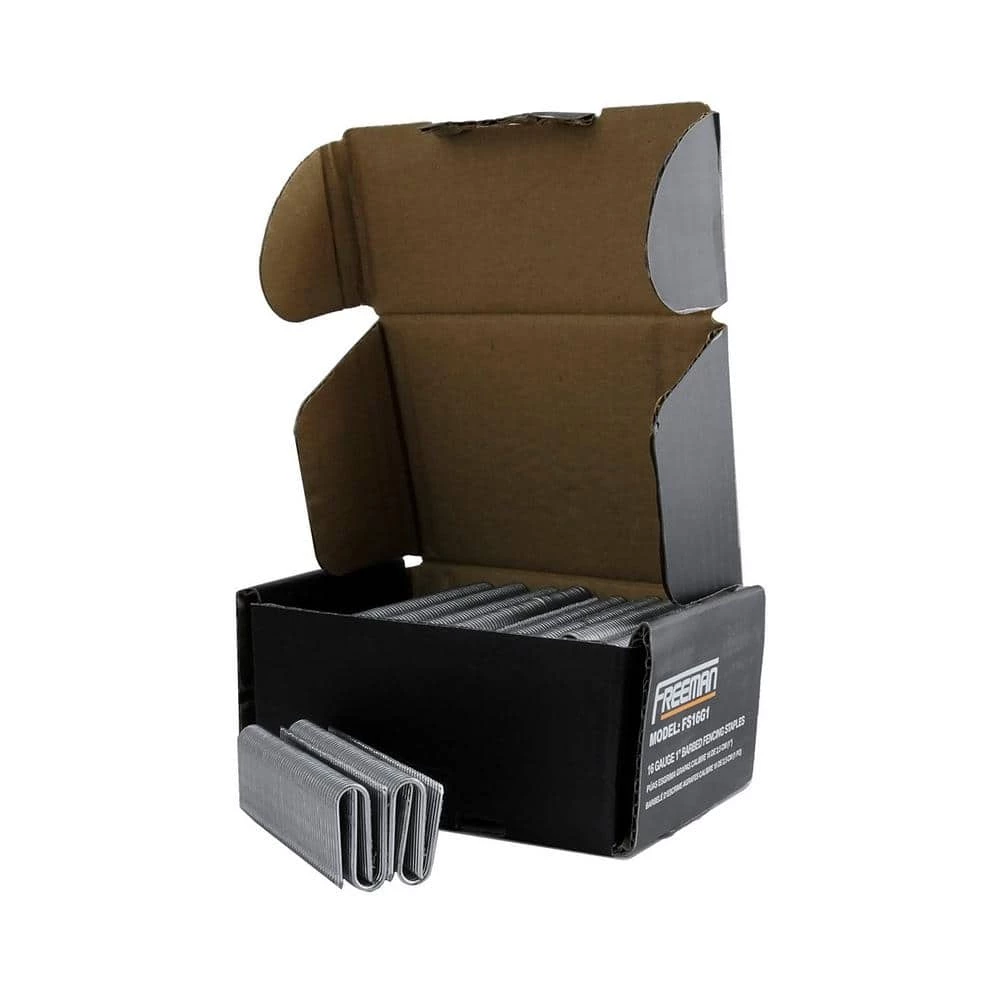 Deals ๐งจ Freeman 16-Gauge 1 in. Glue Collated Barbed Fencing Staples (2000-Count) ๐ - Image 3