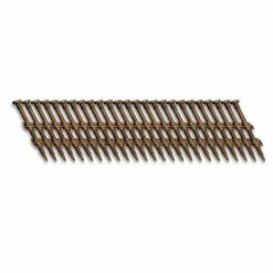 Budget 👍 Scrail 2-1/4 in. x 1/8 in. 20-Degree Brown Plastic Strip Square Head Nail Screw Fastener (1,000-Pack) 👏