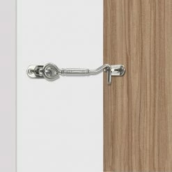 Brand new ๐งจ Boyel Living 4 in. Stainless Steel Sliding Barn Door Hook Lock Latch ๐
