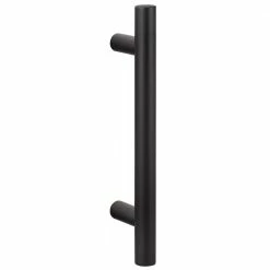 Coupon 🤩 Sure-Loc Hardware 12in Flat Black Sliding Door Modern Ladder Barn Door Handle 🔥