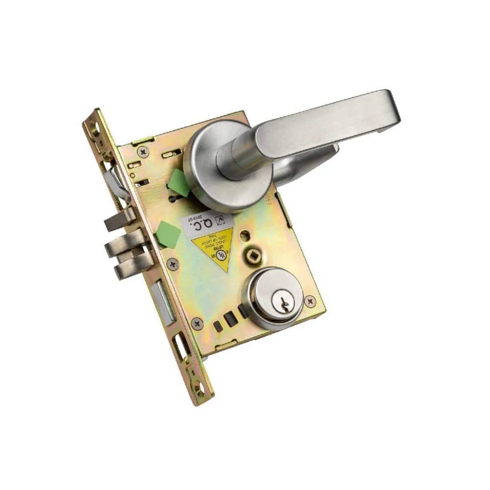 Discount 🌟 Taco DXML Series Brushed Chrome Entry Mortise Door Lock Handle with Sectional Right-Handed Lever 🔔 - Image 2