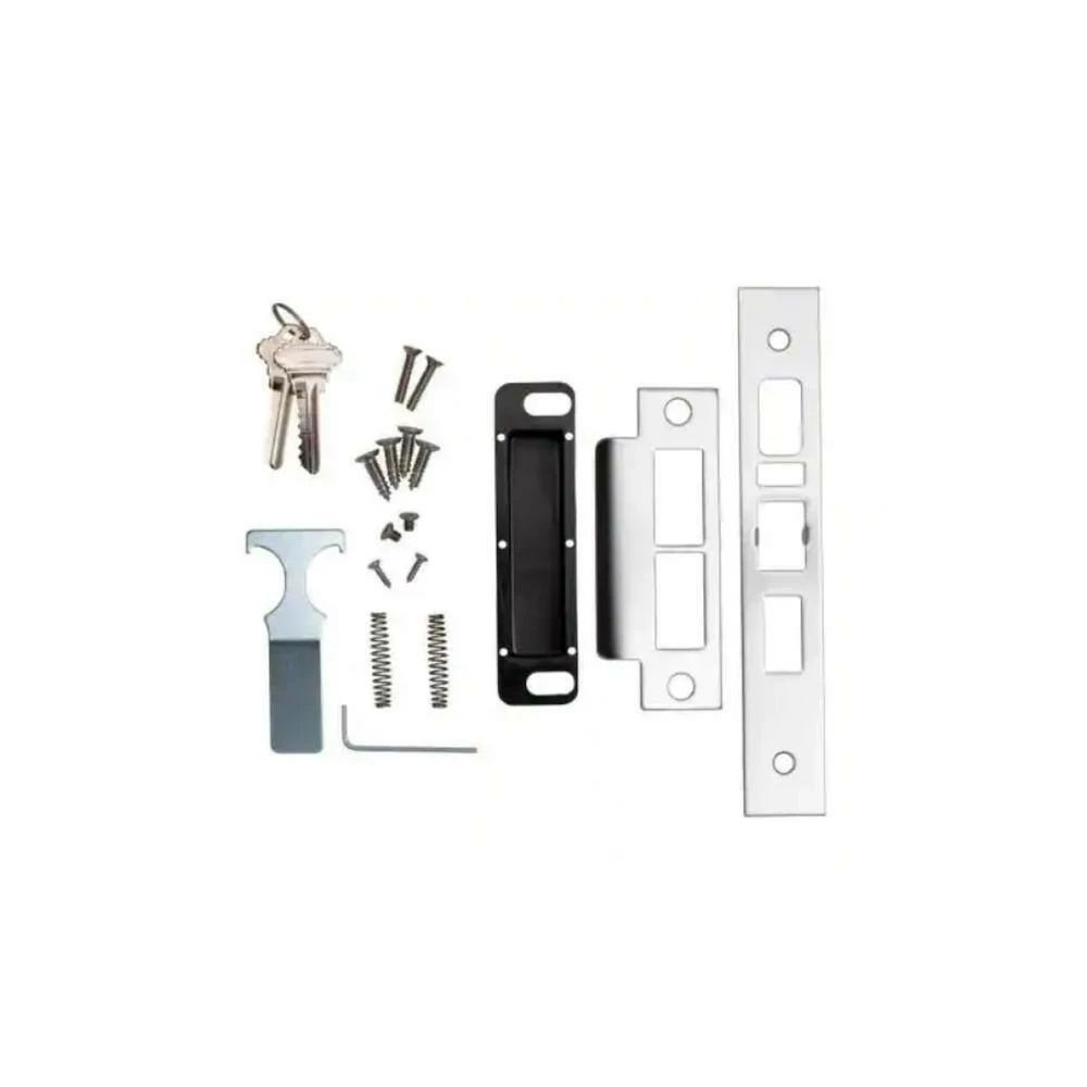 Buy ๐ Taco DXML Series Brushed Chrome Privacy Mortise Lock Door Handle with Sectional Left-Handed Lever โ๏ธ - Image 2