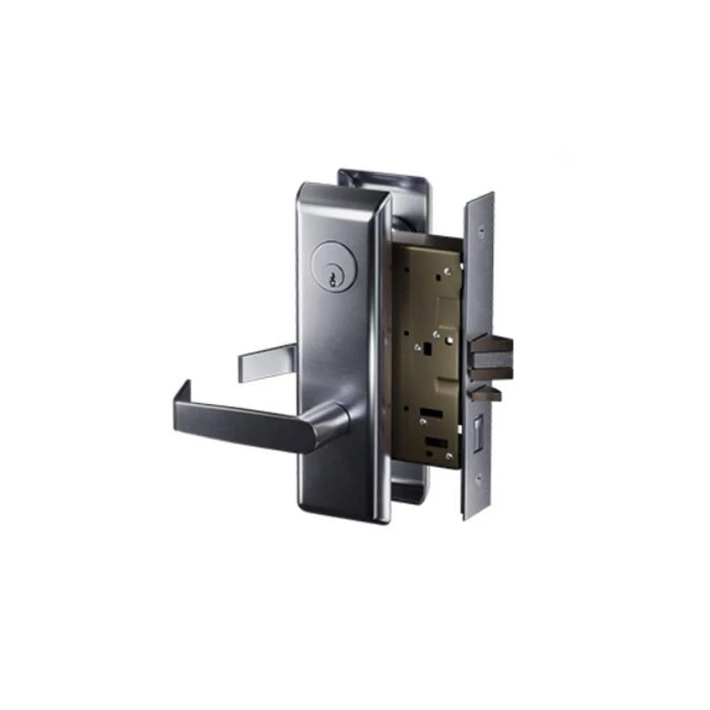 Deals ๐ Taco DXML Series Brushed Chrome Storeroom Mortise Lock Door Handle with Escutcheon Left-Handed Lever ๐