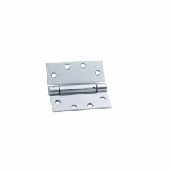 Hot Sale 🎉 Taco 4.5 in. x 4.5 in. Brushed Chrome Steel Spring Hinge (Set of 3) 🤩