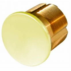 Cheap 🤩 Taco 1" Polished Brass Dummy Mortise Cylinder 🌟