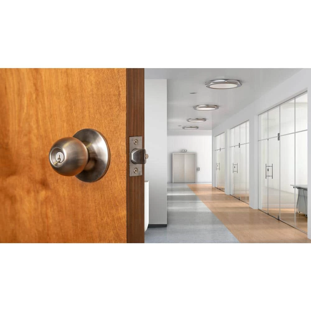 New 🤩 Taco Heavy Duty Stainless Steel Commercial Cylindrical Entry Door Knob with Lock ⭐ - Image 4