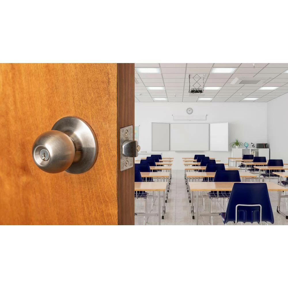 Deals โ Taco Heavy Duty Stainless Steel Commercial Cylindrical Storeroom Door Knob with Lock ๐ - Image 5