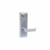 Cheap ✨ Taco Brushed Chrome Commercial Entry Escutcheon Lever Trim with Lock for Panic Exit Device 🤩