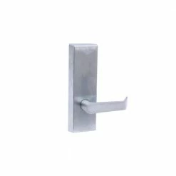 Deals 🔥 Taco Brushed Chrome Commercial Passage/Hallway Escutcheon Lever Trim for Panic Exit Device ✔️