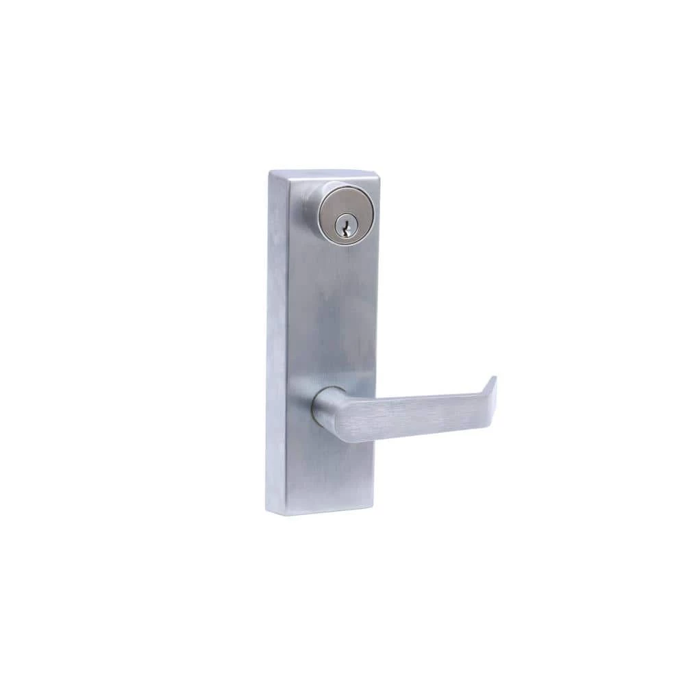 Best reviews of โ Taco Brushed Chrome Commercial Storeroom Escutcheon Lever Trim with Lock for Panic Exit Device โค๏ธ