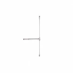 Deals ✔️ Taco Fire Rated Crash Bar Vertical Surface Rod Exit Device in Aluminum ⌛