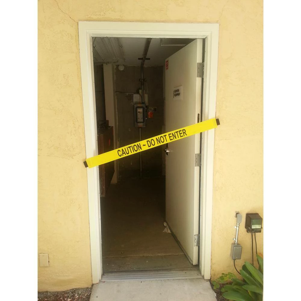 Best reviews of 🥰 Magnetic Door Barrier Nylon Caution Do Not Enter Safety Banner with Magnetic Ends. Fit's a Standard 36 in. W Doorway ❤️ - Image 3