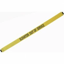 Cheapest 🎉 Magnetic Door Barrier Nylon Elevator Out of Service Safety Banner with Magnetic Ends Fit's Up To A 51 in. W Elevator Doorway 💯