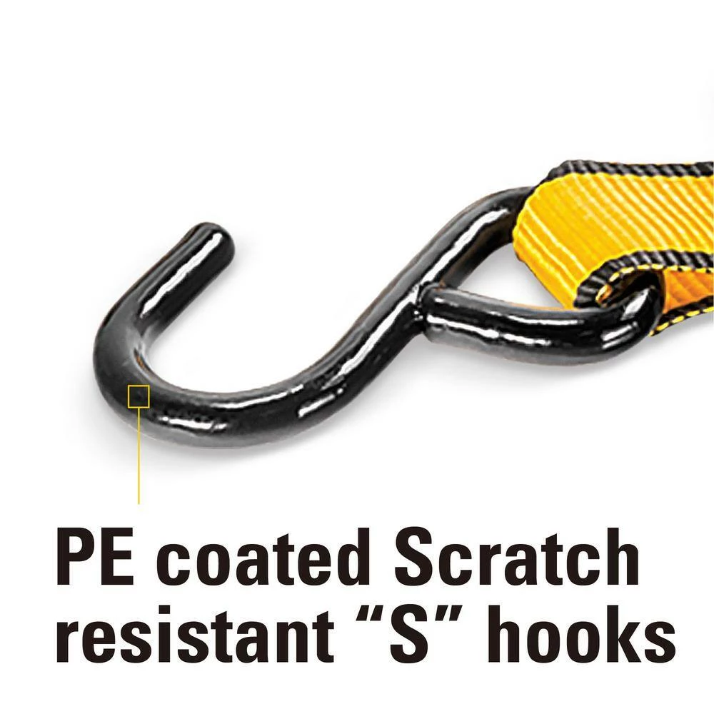 Buy 🌟 CAT 10 ft. x 1 in. Cambuckle Tie-Down Straps 400 lbs. (2-Pack) 🌟 - Image 3